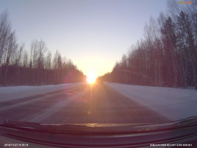 закат в МЗоркальцево