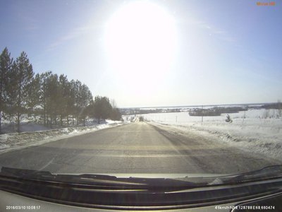 Автодорога Тобольск-Курья около д.Вахрушева